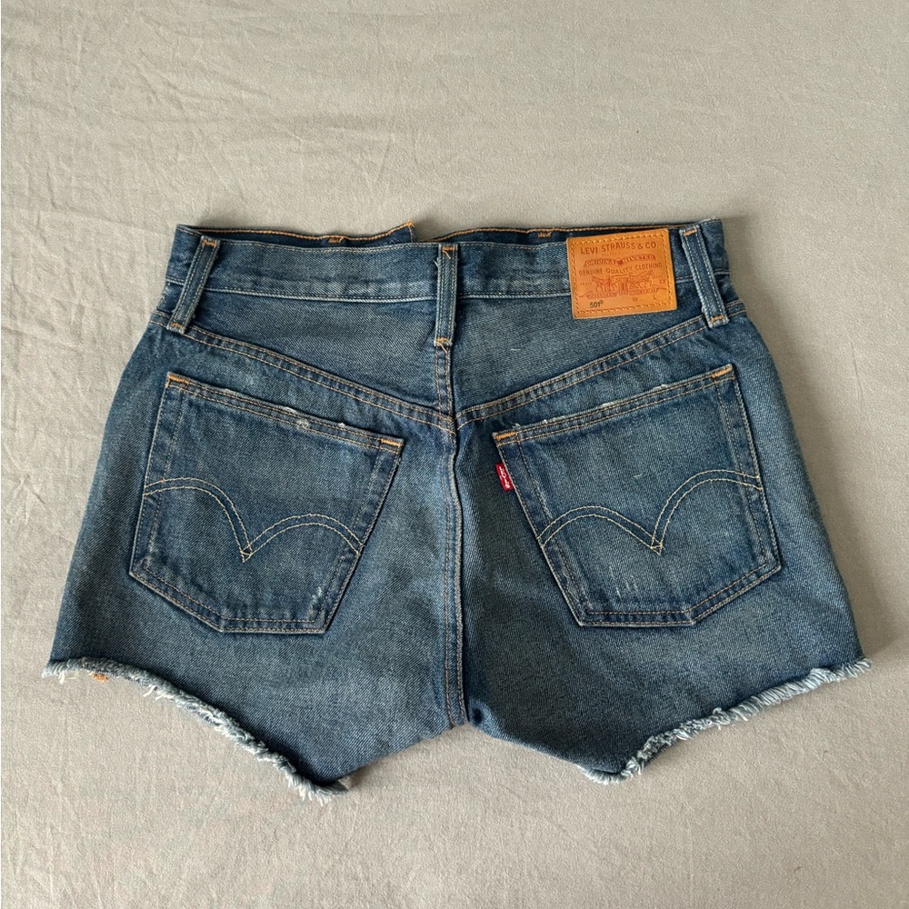 Levi’s 501 shorts- premium high rise